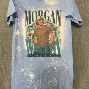 Morgan Wallen Blue Graphic T-Shirt